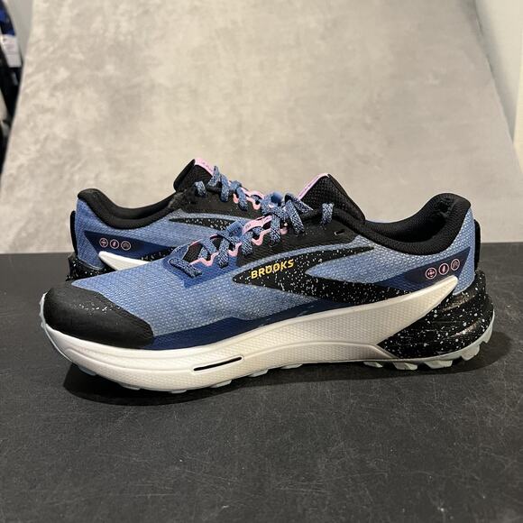 Brooks Catamount 2 Shoes Womens Size 10 Trail Running SkyVault DNA Loft - Picture 8 of 14